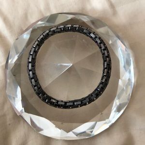 Link bracelet/anklet - Dark gray